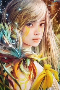 中国台湾CursedApple写实风格CG插画设计合集