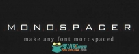 Monospacer字体大小位置自适应AE插件V1.0版