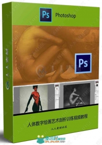人体数字绘画艺术剖析训练视频教程