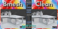 Bmesh Clean点面边缘清理Blender插件V1.01版