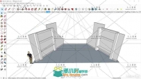 SketchUp阁楼室内设计训练视频教程 SketchUp for Set Design