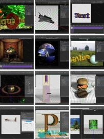 PS中三维模型高级应用技术训练视频教程 Udemy 3D Modeling in Photoshop An In Dep...