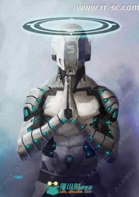 科幻人形装甲设定原画插画合辑