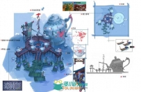 传统古风Q版场景原画集