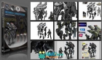 PS科幻机械人角色设计视频教程 The Gnomon Workshop Mechanical Character Design