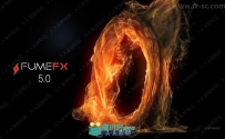SitniSati FumeFX流体模拟引擎C4D插件V5.0版