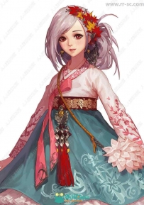 韩国画师DNF游戏人物设计原画插画合辑