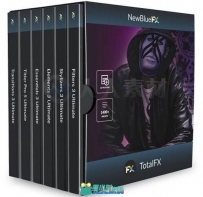 NewBlueFX TotalFX7视觉特效AE与PR插件V7.5.210212版
