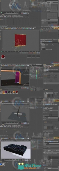 Cinema 4D高级动画制作训练视频教程 FXPHD C4D215 Marvelous Motion Graphics with...