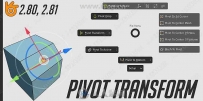 Pivot Transform数据透视转换Blender插件V1.2.5与1.3.5版