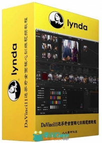 DaVinci11达芬奇全面核心训练视频教程 Lynda DaVinci Resolve 11 Essential Training