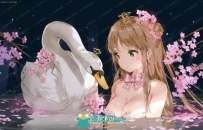 二次元美少女GALGAME向图插画集原画插画