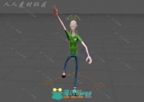 有趣的C4D反转姿势角色绑定插件 flipPoZ v1.0b