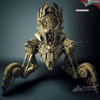 ZBrush雕刻概念机械角色教程