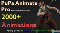 Pupa Animate Pro角色动画制作Blender插件V1.3版