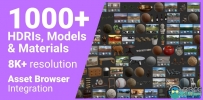 Poly Haven资产浏览器Blender插件V1.0.4版