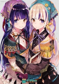 日系和服少女Mika Pikazo作品集原画插画