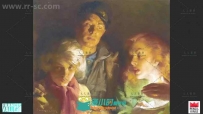 插画光线照明绘画技巧视频教程