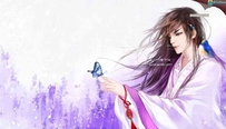 古风水彩插画唯美美男美女子设计图集