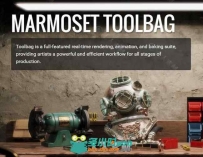 Marmoset Toolbag八猴模型渲染引擎V3.0.3版 MARMOSET TOOLBAG 3.03 WIN