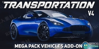 Transportation Car高清汽车3D模型库blender插件V4.0版