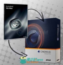 C4D与Max模型相互转换导入插件V1.5版 Max To Cinema4D v1.5 R12 to R16