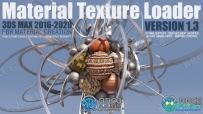 Material Texture Loader材质纹理3dsmax脚本V1.810版