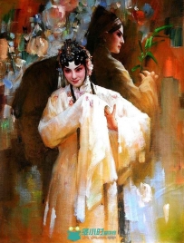 田小平人物油画作品赏析