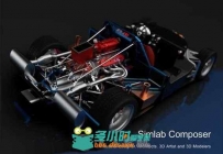 SimLab Composer三维场景制作软件V8.1.1版 SIMULATION LAB SOFTWARE SIMLAB COMPOS...