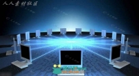 科技感C4D网络联机渲染视频教程