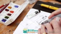 城市素描基础绘画视频教程