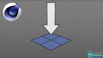 Snap To Floor固定平行旋转C4D插件V1.5版