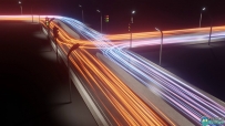 Light Trails Generator光线轨迹Blender插件V1.1版