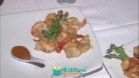 欧美西式餐厅享受美食高清实拍视频素材
