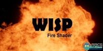 WISP Fire Shader火焰模拟着色器Blender插件V1.3版