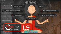 Zen UV快速创建UV工具Blender插件V1.9.2版