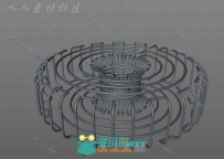 超精细的C4D迷宫跟踪插件