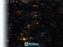 无限的美丽的星空天空着色器Unity游戏素材资源