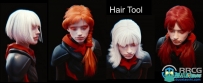 Hair Tool头发建模制作Blender插件V2.42版
