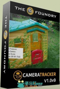Camera Tracker摄像机跟踪AE插件V1.0.9版 The Foundry Camera Tracker v1.0v9 Win ...