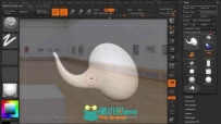 Zbrush高效实践工作流程视频教程第一季