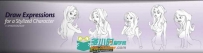 《Photoshop风格化角色表情绘制教程》Digital-Tutors Drawing Expressions for a Stylized Characte