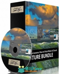 自然元素数字手绘艺术训练视频教程 Natural Elements Painting Bundle AARON BLAISE