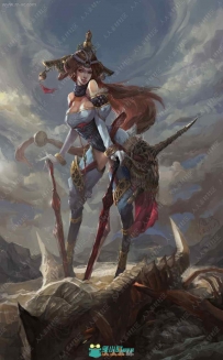 精品写实CG精美角色第六季原画插画合集