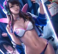 Sakimichan全套 图片 1-123无修图集厚涂大神原画超清CG插画素材