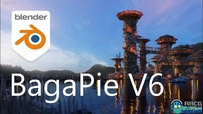 Bagapie Assets 200组环境资产Blender扩展资料V2.01版