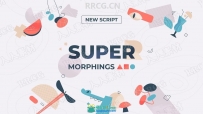 Super Morphings图形变形动画AE脚本V1.02版