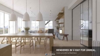 V-Ray Next渲染器Unreal游戏引擎插件V4.30.00 版