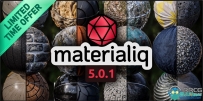 Materialiq cycles eevee材质库Blender插件V5.0.2版