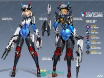 游戏角色设定极品收藏CG原画插画合集